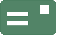 Grünes Icon einer Krankenkassenkarte